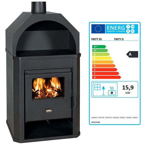 Krb na dřevo Prity D 15,9 kW
