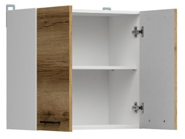 Junona Line Skříňka G2D/60/57, bílá/dub delano světlý