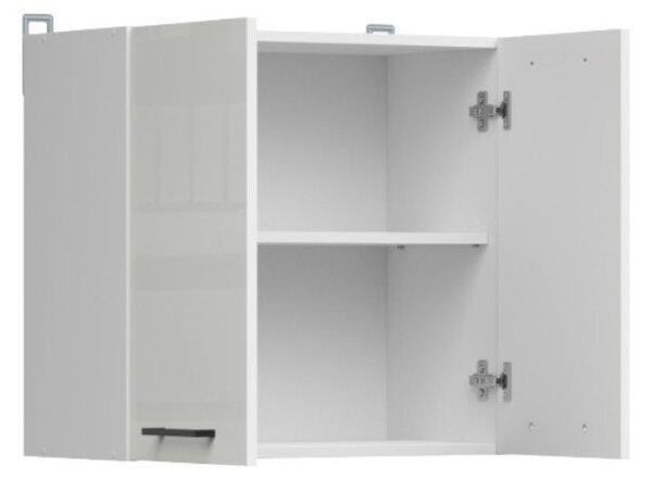 Junona Line Tafla skříňka G2D/60/57, bílá/bílá křída lesk