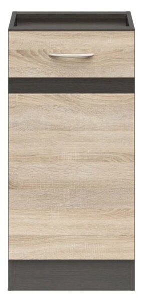 Junona Line skříňka BBL D1D/40/82 L, wenge/dub sonoma