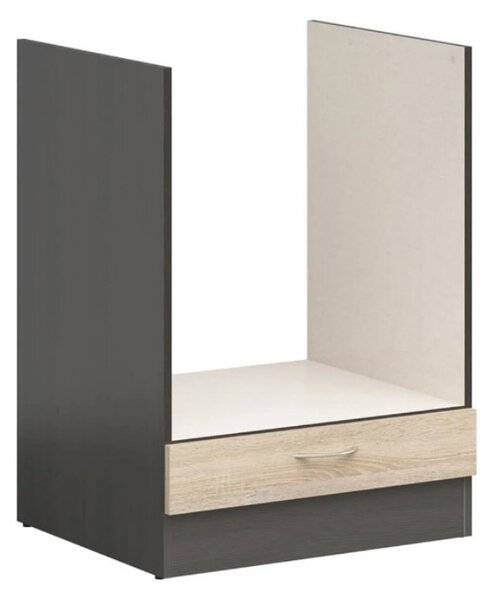 Junona Line skříňka pro vestavnou troubu BBL DPK/60/82, wenge/dub sonoma