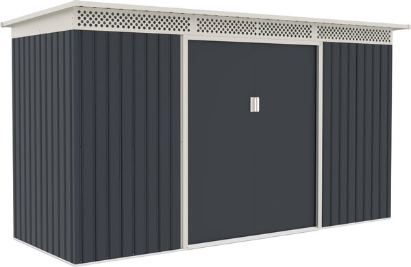Zahradní domek G21 GRAH 483 - 340 x 142 cm, antracitový