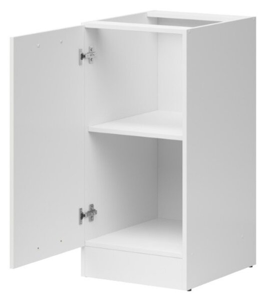 Junona Line Tafla skříňka D1D/40/82 L, bílá/bílá křída lesk