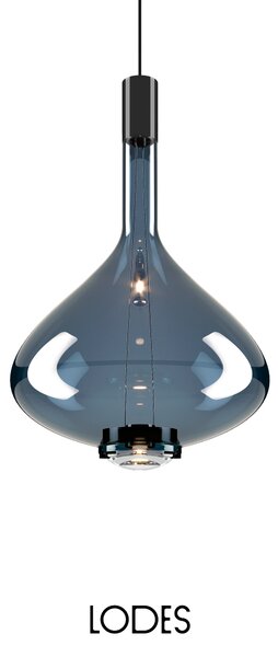 Lodes Designové závěsné LED svítidlo SKY-FALL LARGE, 12W, v. 54,2 cm, CRI90 Barva: Zlatá, Teplota světla: 2700K, Barva konstrukce: Chrom