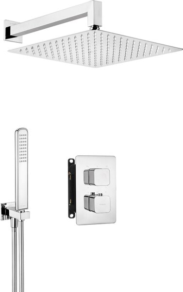 Deante Deante, podomítková termostatická sprchová sestava + BOX, chromová, BXYZ0ECT
