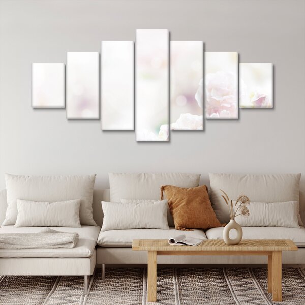 Obraz něžných květů (210x100 cm)