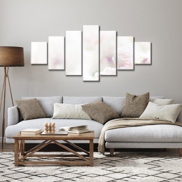 Obraz něžných květů (210x100 cm)