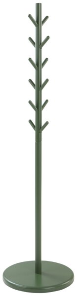Jotex Zelený lakovaný stojací věšák EDDISON 150 cm