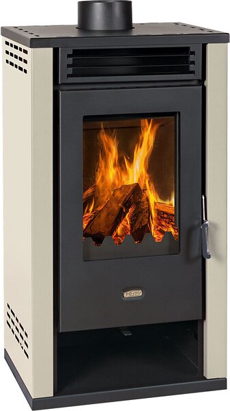 Krbová kamna Kamna BImSchV2 8,1kw. A+ Prity K2GT Ivory