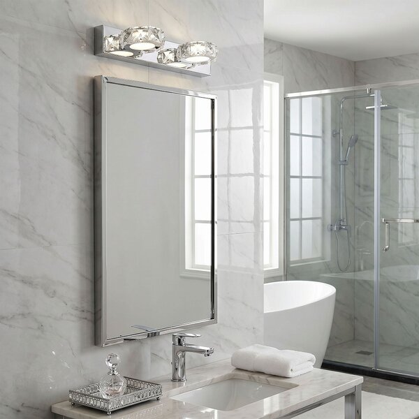 Toolight APP1936-2W, nástěnná LED svítilna, 320 mm, chromová, OSW-66070