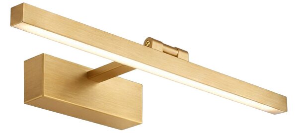 Toolight APP1863-1W, koupelnová LED svítilna, 400 mm, broušená ocel, OSW-66016