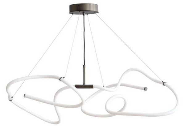 Lustry 101 COPENHAGEN, stmívatelné, Metalická, Obývací pokoj, Hliník