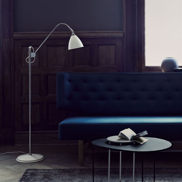 Stojací Lampa GUBI, Bestlite, Bílá, Obývací pokoj, Kov, Design