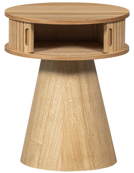 WOOOD Dřevěný noční stolek Karri 38 cm