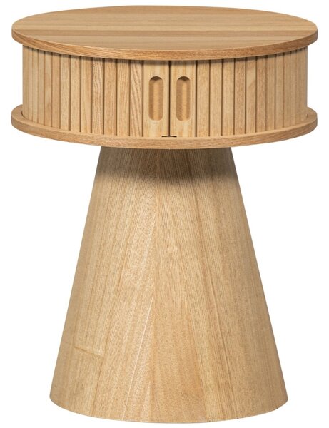 WOOOD Dřevěný noční stolek Karri 38 cm