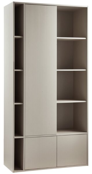 WOOOD Béžová dřevěná skříň Settle Down 218 x 108 cm