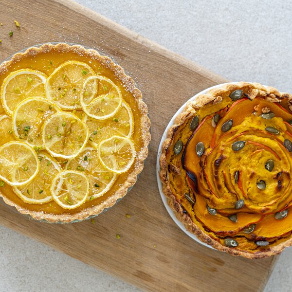 Forma na koláč coox QUICHE s porcelán. základnou průměr 18 cm, červená