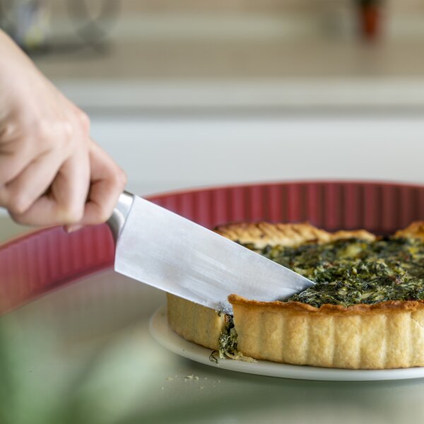 Forma na koláč coox QUICHE s porcelán. základnou průměr 26 cm Barva: Červená