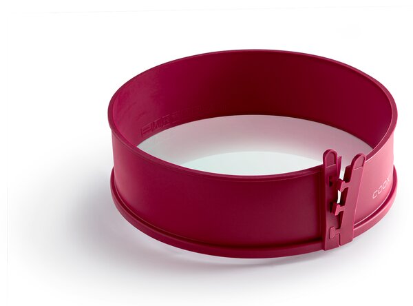 Forma coox SPRING průměr 26 cm se skleněnou základnou, vínová