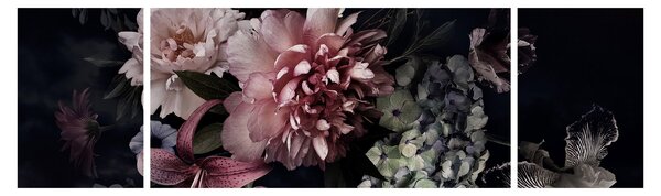 Obraz kytice (170x50 cm)