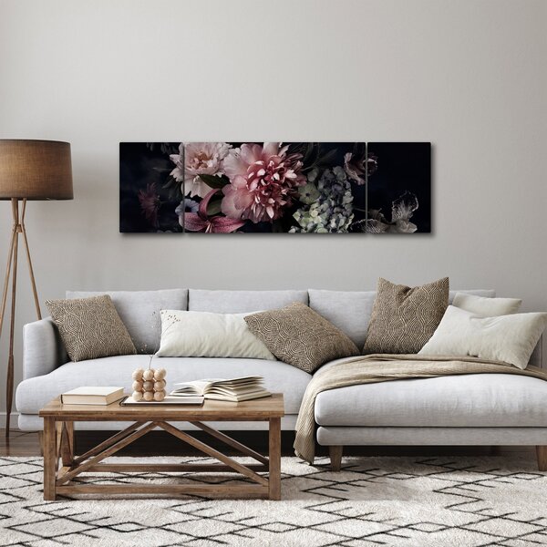 Obraz kytice (170x50 cm)