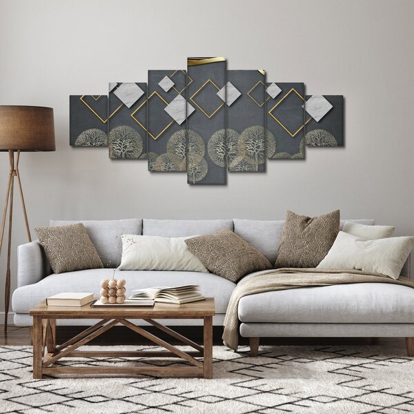 Obraz abstrakce (210x100 cm)
