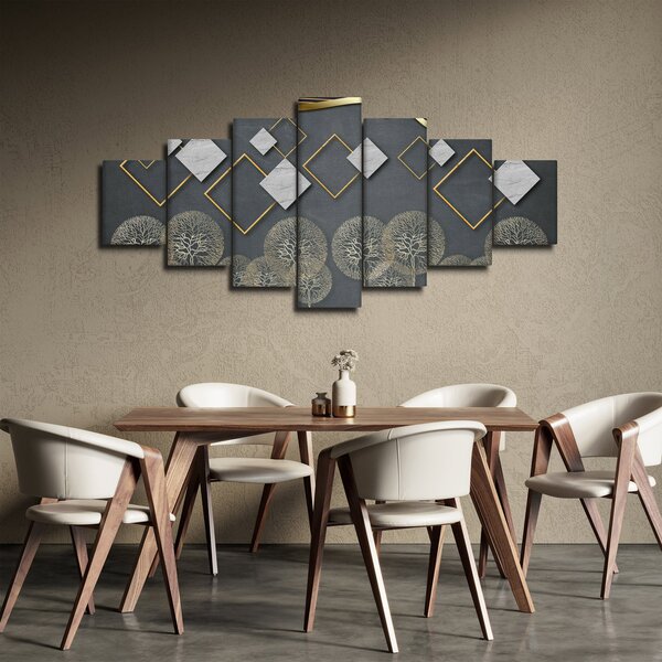 Obraz abstrakce (210x100 cm)