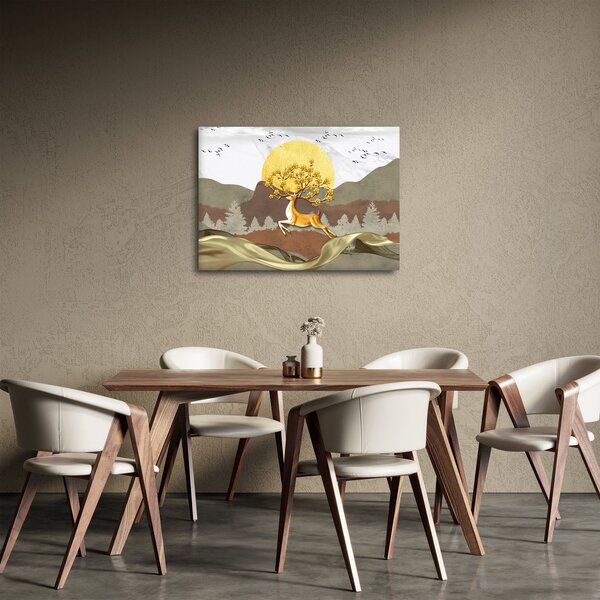 Obraz jelena (70x50 cm)