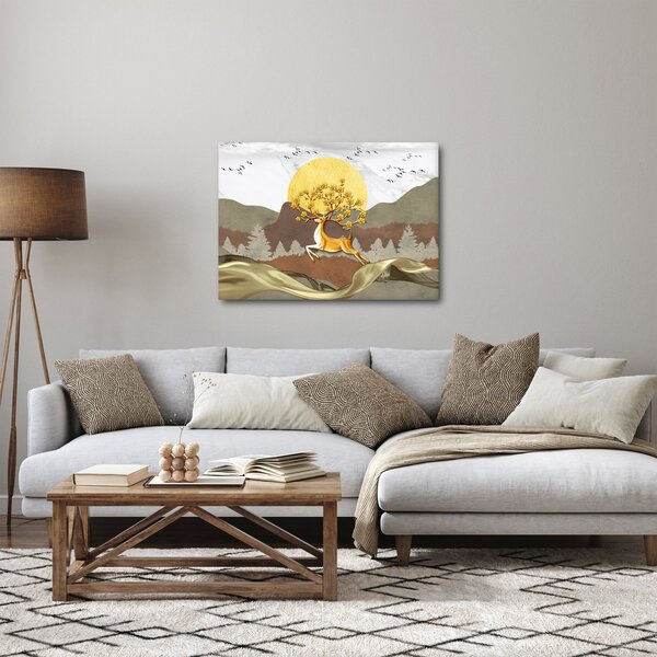 Obraz jelena (70x50 cm)