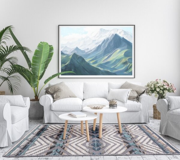 Orientální koberec NEPAL 160x230 cm modrá/šedá/krémová
