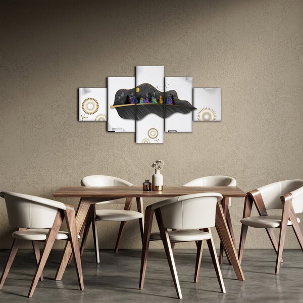 Obraz abstrakce (125x70 cm)