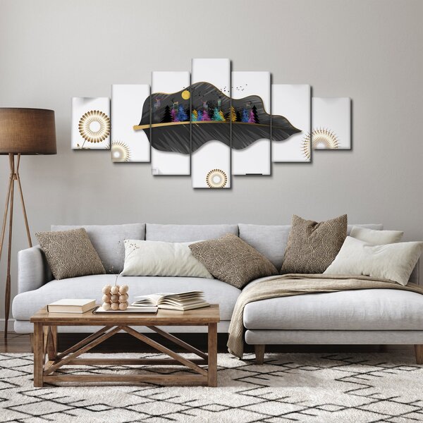 Obraz abstrakce (210x100 cm)