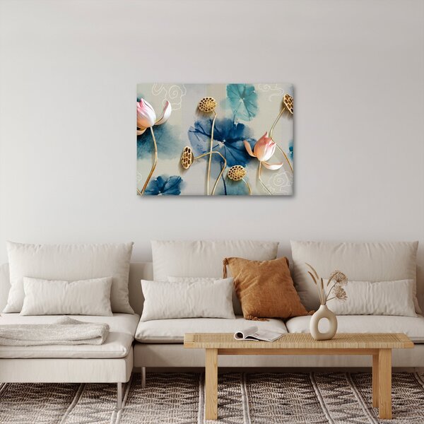Obraz s květy (70x50 cm)