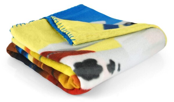 Jerry Fabrics Fleecová deka s motivem Tlapková patrola - Modrá | 100 x 150 cm