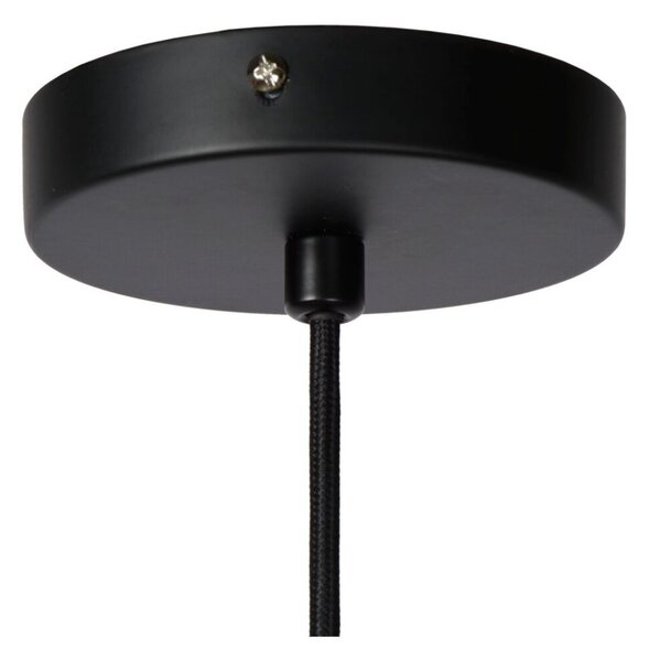 LUCIDE 03438/35/30 ALBAN Závěsné svítidlo E27 1x40W černá
