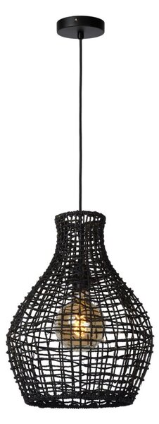 LUCIDE 03438/35/30 ALBAN Závěsné svítidlo E27 1x40W černá