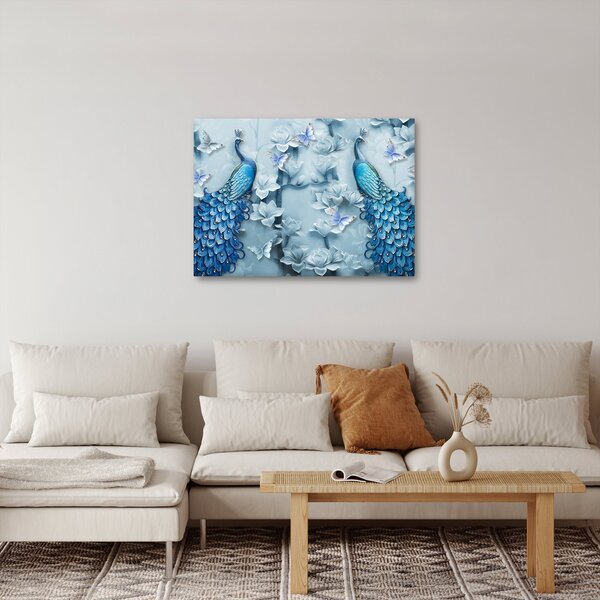 Obraz pávů (70x50 cm)