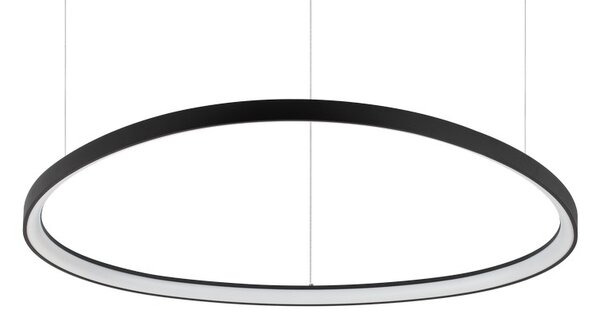 Ideal Lux 341620 GEMINI závěsné svítidlo LED 78W 8600/4260lm 2700K černá ON-OFF