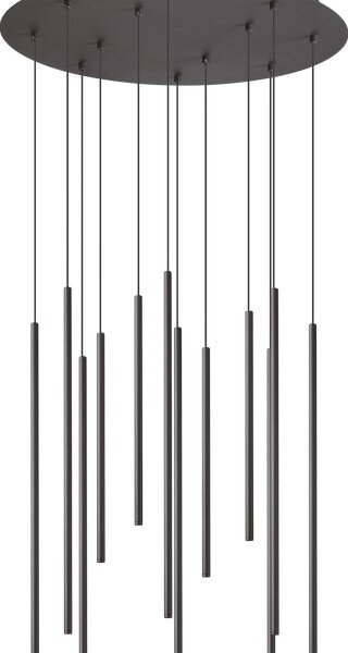 Ideal Lux 341095 FILO závěsné svítidlo D600mm LED 19W 1750/1520lm 2700K černá