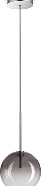 Ideal Lux 326351 EQUINOXE závěsné svítidlo D150mm 1xG4 kouřová