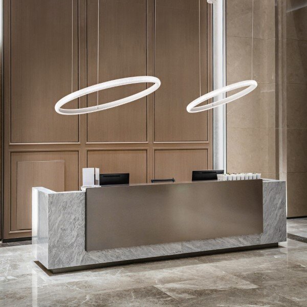 Ideal Lux 325828 MIRACLE SP D60 závěsné svítidlo D600mm LED 37W 4900/3870lm 3000K bílá