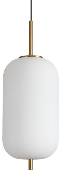 Ideal Lux 314952 UMILE-2 závěsné svítidlo LED 20W 2000/1420lm 3000K zlatá, bílá