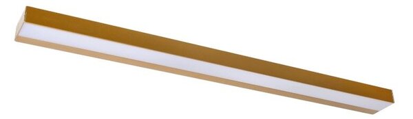 LUCIDE 04210/13/02 ALEXA nástěnné svítidlo nad zrcadlo š900mm LED 13W/1400lm 3000K IP44 mosazná, opálová