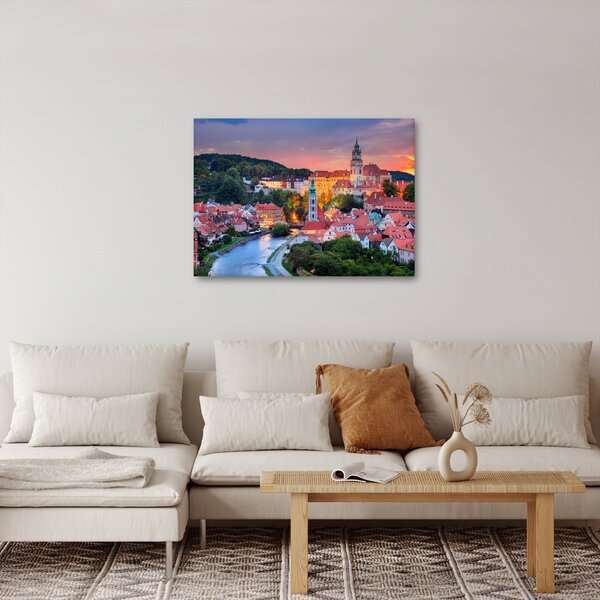 Obraz - Český Krumlov (70x50 cm)