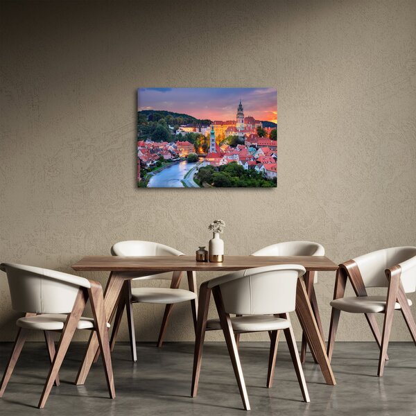 Obraz - Český Krumlov (70x50 cm)