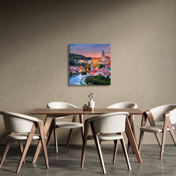 Obraz - Český Krumlov (30x30 cm)