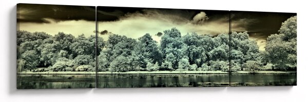 Obraz vodní plochy (170x50 cm)