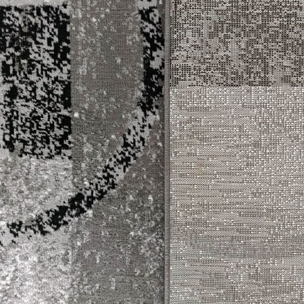Makro Abra Moderní kusový koberec Soho 19 Geometrický šedý Rozměr: 120x170 cm