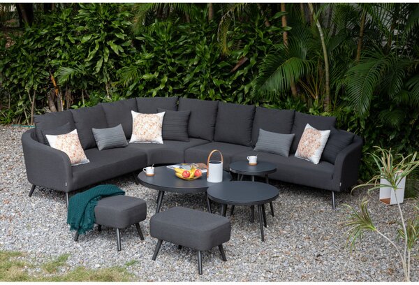 Doppler Melia LIKA-TEX® antracit - luxusní zahradní souprava