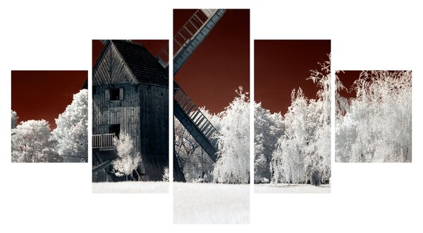 Obraz mlýna (125x70 cm)